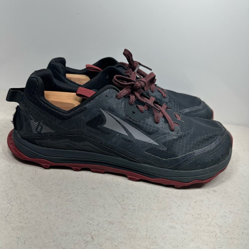 Altra Lone Peak 6 Trail Running Shoe Black Mens Size 12,5 ALOA547L020 - Picture 2 of 8